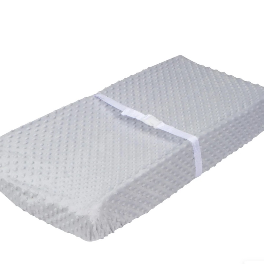 Gerber Light Grey Dotted Changing Pad Cover